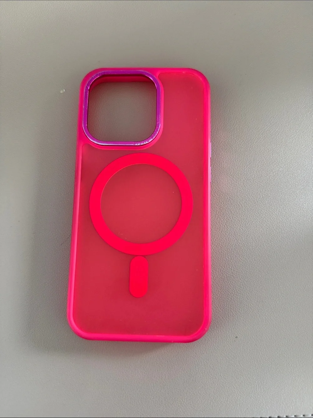 Pink MagSafe-Compatible iPhone 15 pro Case
